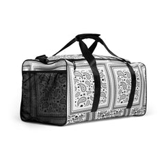 Essaide BuffaLOVE paisley bandana duffle bag