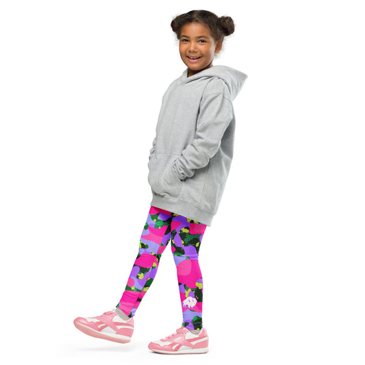 ESSAIDE 24 Camo BuffaLOVE Kid's Leggings