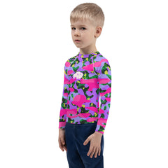 ESSAIDE 24 Camo BuffaLOVE Kids Rash Guard