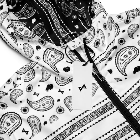 Essaide BuffaLOVE paisley bandana windbreaker (2 colors | XS-3XL)