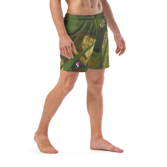 ESSAIDE Camo NRA swim trunks (2XS-6XL)