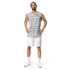 Essaide BuffaLOVE paisley bandana unisex basketball jersey (2XS-6XL)