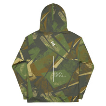 Kép betöltése a galériamegjelenítőbe: ESSAIDE camo "Hisz Sztori" hoodie (2XS-6XL)
