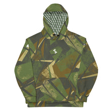 Kép betöltése a galériamegjelenítőbe: ESSAIDE camo "Hisz Sztori" hoodie (2XS-6XL)
