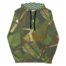 Kép betöltése a galériamegjelenítőbe: ESSAIDE camo "Hisz Sztori" hoodie (2XS-6XL)
