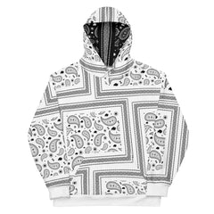 Essaide BuffaLOVE paisley bandana unisex hoodie (2XS-6XL)