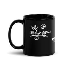 La HAINE "Vinz&Gun" + Baise La Police black glossy mug