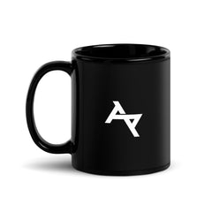 Akkezdet logo Black Glossy Mug (2 sizes)