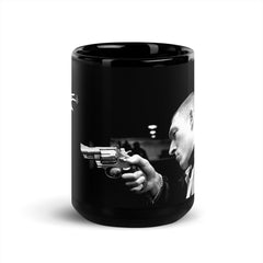 La HAINE "Vinz&Gun" + Baise La Police black glossy mug