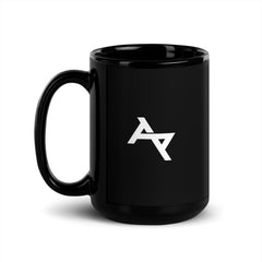 Akkezdet logo Black Glossy Mug (2 sizes)