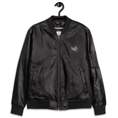 La HAINE "Baise La Police" leather bomber jacket (2 colors | S-3XL)