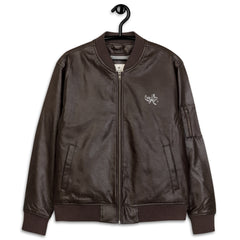 La HAINE "Baise La Police" leather bomber jacket (2 colors | S-3XL)