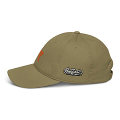 AKPH20 orange organic dad hat