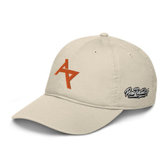 AKPH20 orange organic dad hat