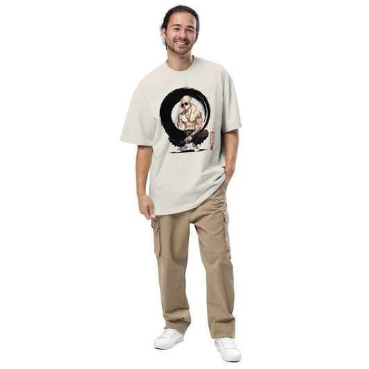 AKPH "ZenBud guy" oversized faded t-shirt