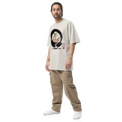 AKPH "ZenBud guy" oversized faded t-shirt