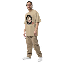 AKPH "ZenBud guy" oversized faded t-shirt