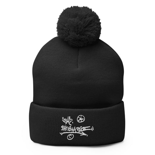 La HAINE "Saiid Baise La Police" Pom-Pom beanie (12 colors)