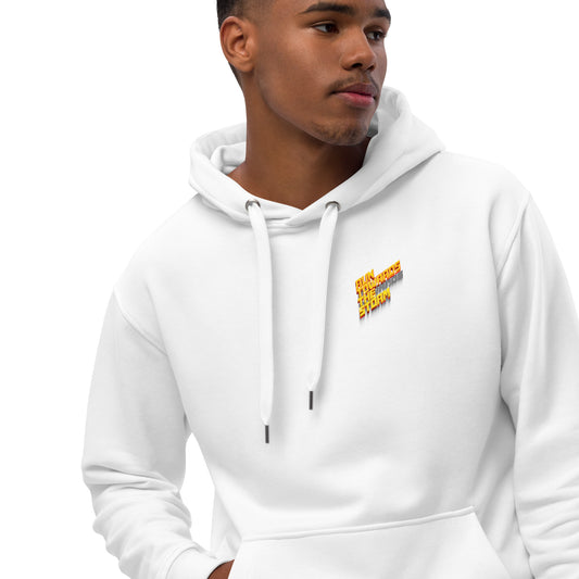 BuffaLOVE "Run Towards the Storm" premium eco hoodie (XS-5XL)