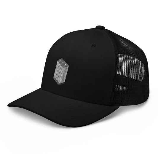PANEL™ "Block" embroidered trucker (13 colors)