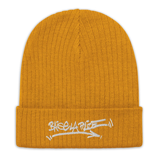 La HAINE "Baise La Police" ribbed knit beanie (8 colors)