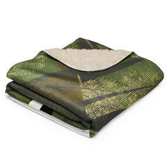BuffaLOVE Camo Medicine sherpa blanket (3 sizes)