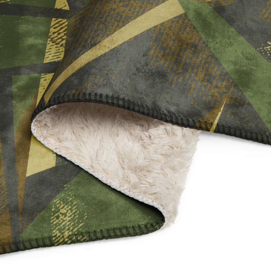 BuffaLOVE Camo Medicine sherpa blanket (3 sizes)