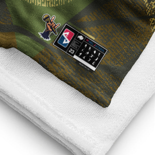 ESSAIDE Camo PHOREVER23 towel (76x152)