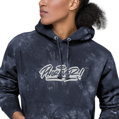 PHOREVER Unisex Champion tie-dye hoodie