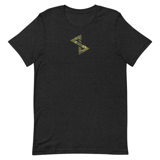 ESSAIDE mid camo logo tee (+13 colors | XS-5XL)