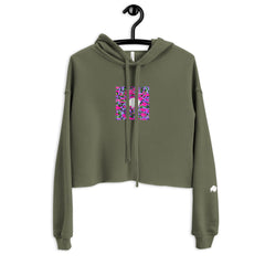 24 Camo BuffaLOVE Crop Hoodie I