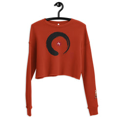 AKPH "ZenBud circle" crop sweatshirt (S-L)