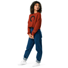 AKPH "ZenBud circle" crop sweatshirt (S-L)