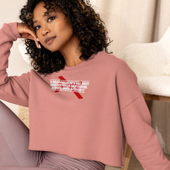 MJ crop sweatshirt