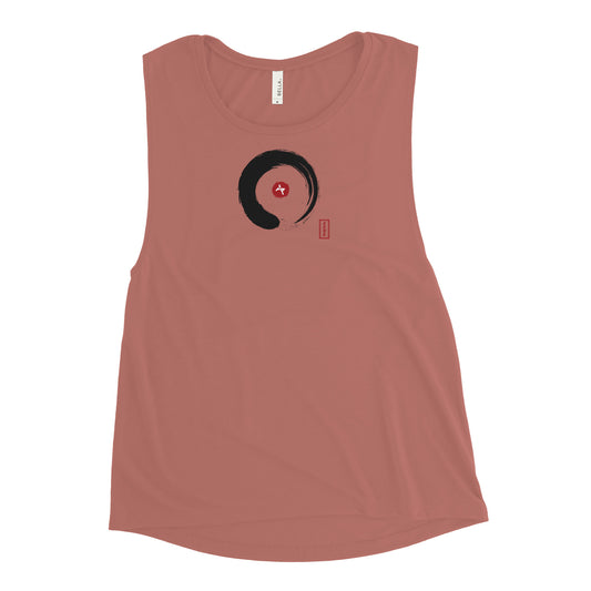 AKPH "ZenBud circle" Ladies’ Muscle Tank (S-2XL)
