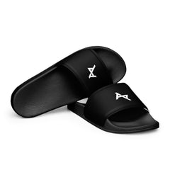 AKPH BLK/WHT logo Women's slides (2 colors | 36-44)