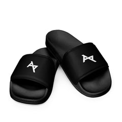 AKPH BLK/WHT logo Women's slides (2 colors | 36-44)