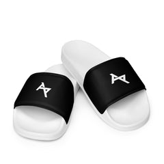 AKPH BLK/WHT logo Women's slides (2 colors | 36-44)