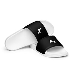 AKPH BLK/WHT logo Women's slides (2 colors | 36-44)