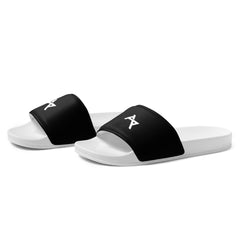 AKPH BLK/WHT logo Women's slides (2 colors | 36-44)