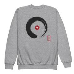 AKPH "ZenBud kid" Youth crewneck sweatshirt (XS-XL)