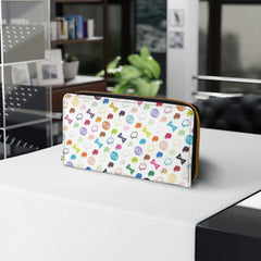 NaiVuitton BuffaLOVE color Zipper Wallet