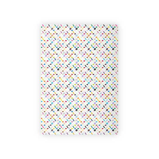 NaiVuitton Color Gift Wrapping Paper Rolls