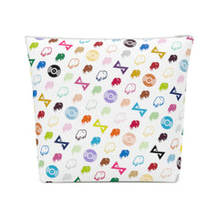 NaiVuitton Cotton Cosmetic Bag