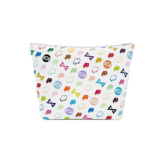 NaiVuitton Cotton Cosmetic Bag