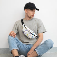 NaiVuitton bigpattern color fanny pack