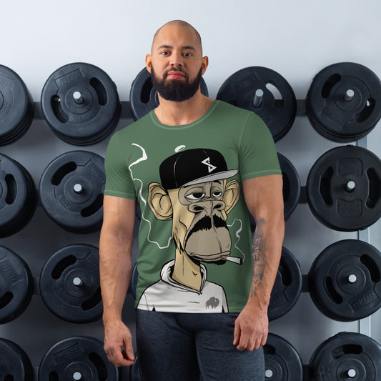 ESSAIDE Smok'd Ape Athletic T-shirt (XS-3XL)