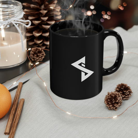 ESSAIDE logo Black Mug