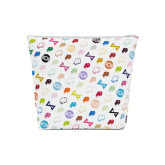 NaiVuitton Cotton Cosmetic Bag