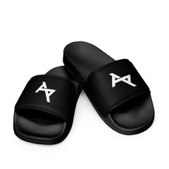 AKPH BLK/WHT logo Men's slides (2 colors | 39-47)